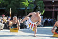 稀勢の里土俵入り・笠間稲荷神社20170929