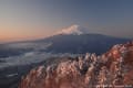 富士山　三つ峠山頂3