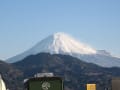 富士山がみえてきた～。