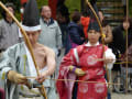 古式弓道射初式（百舌鳥八幡宮ー平成２６年１月２日）