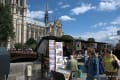 欧州写景 　ノートルダム寺院（仏）  にて