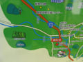 道の駅能勢の周辺案内地図