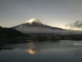 今朝の富士山