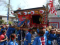 2013年　鴨川市厳島神社本開帳　担ぎ屋台