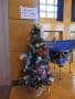 [1]会場に飾られたクリスマスツリー