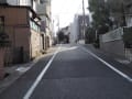 江戸見坂中腹