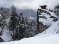 厳冬期の「山寺」