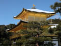 雪の金閣寺