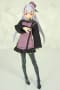 武装神姫サイズ　紫×黒ドレスセット 	