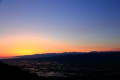 [37]医王山から見る砺波野・北アの夜明け-1