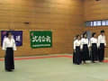 平成２４年度三大学（熊本大学・熊本学園大学・熊本県立大学）合気道演武会・１３熊本大学　武器多数者