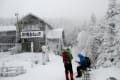 雪の北横岳　今年初の雪山