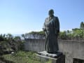 大磯　吉田茂庭園　吉田茂銅像　見物