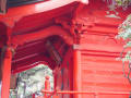 【紫波町】　志賀理和氣神社（赤石神社）　本殿　海老虹梁