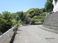 JR東海道線　二宮の吾妻山公園から袖が浦海岸を歩き、旧吉田茂邸まで歩きました。right wise