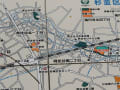 桃園川緑道地図