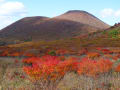 恵山・紅葉　駐車場・賽の河原付近