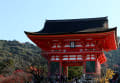 紅葉狩り　京都　清水寺