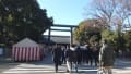 1月4日　靖国神社へ