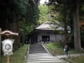 [164]平泉中尊寺　金堂（鞘堂）