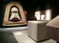 今城塚古代歴史館　「大王墓の家形石棺と３種の石棺石材・副葬品」