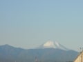 今日の富士山　朝と夕