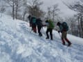 2019年初級者向け雪山歩行訓練（猪臥山瀬）