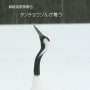 雪の釧路湿原…タンチョウヅルが舞う