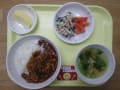 せせらぎ給食　　Ｈ.30年10月