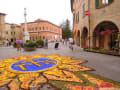 インフィオラータ　INFIORATA　ad URBANIA in ITALIA