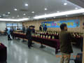 10月28日・韓国の富貴蘭業者組合の展示即売会の会場にて