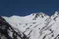 針ノ木岳（2821ｍ）④　（ヤマクボ沢　シール登攀 ー スキー滑降下山）　－扇沢ー