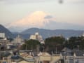 12月24日（水）7時の富士山・湘南平・箱根