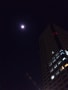 [85]日本橋のビルと十六夜の月