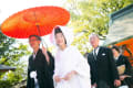 福岡住吉神社の結婚写真その2　撮影：森永健一　