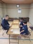 釜石市甲子公民館で将棋