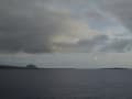 2013年6月の硫黄島訪島の、硫黄島を離れるときに島を一周する時の写真