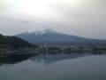 今朝の富士山