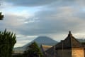 朝の散歩（富士山、駿河湾、空）