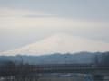 秋田市から見た鳥海山