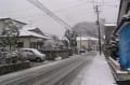 いわき今冬初めて積雪