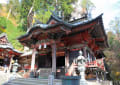 [22]榛名神社拝殿と御姿岩