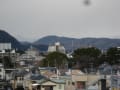 2月9日（月）午前7時、平塚からの富士山、湘南平、箱根