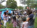 魚のつかみ取り〔夏祭り〕