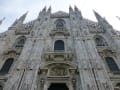 イタリア旅行　ミラノ　ドゥオーモ(大聖堂）周辺