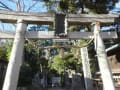 神社に参拝・・・木曽三社神社、紅葉。