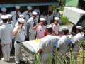 フィリピンでの葬儀入棺の儀