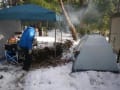 豪雪キャンプ２