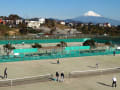 ☆2012.12.05水前会ー日本平テニスコート　テニス日和ー富士山が素敵でした！