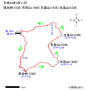 平成24年3月11日　落合峠(1520) 矢筈山(1848) 石堂山(1636) 白滝山(1526)